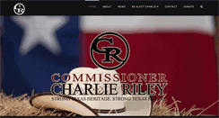 Desktop Screenshot of charlieriley.org